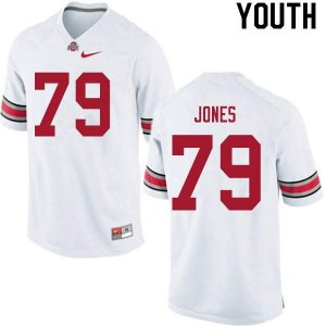 Youth Ohio State Buckeyes #79 Dawand Jones White Nike NCAA College Football Jersey Increasing KNZ5444ID